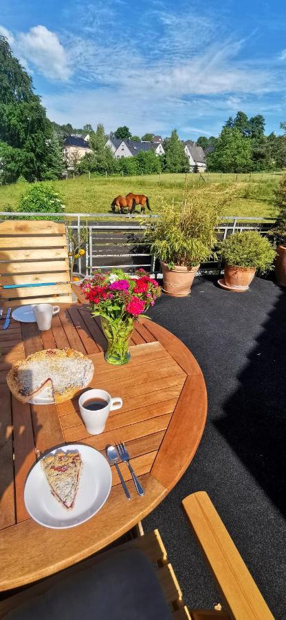 Apartamento Auszeit Rhein-Mosel Waldesch Exterior foto